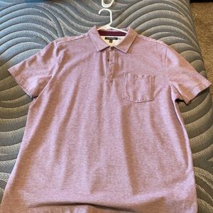 Light purple short sleeve polo